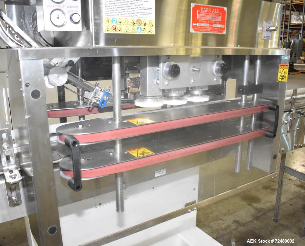 Kaps-All A6 Automatic Inline 6-Spindle Capper
